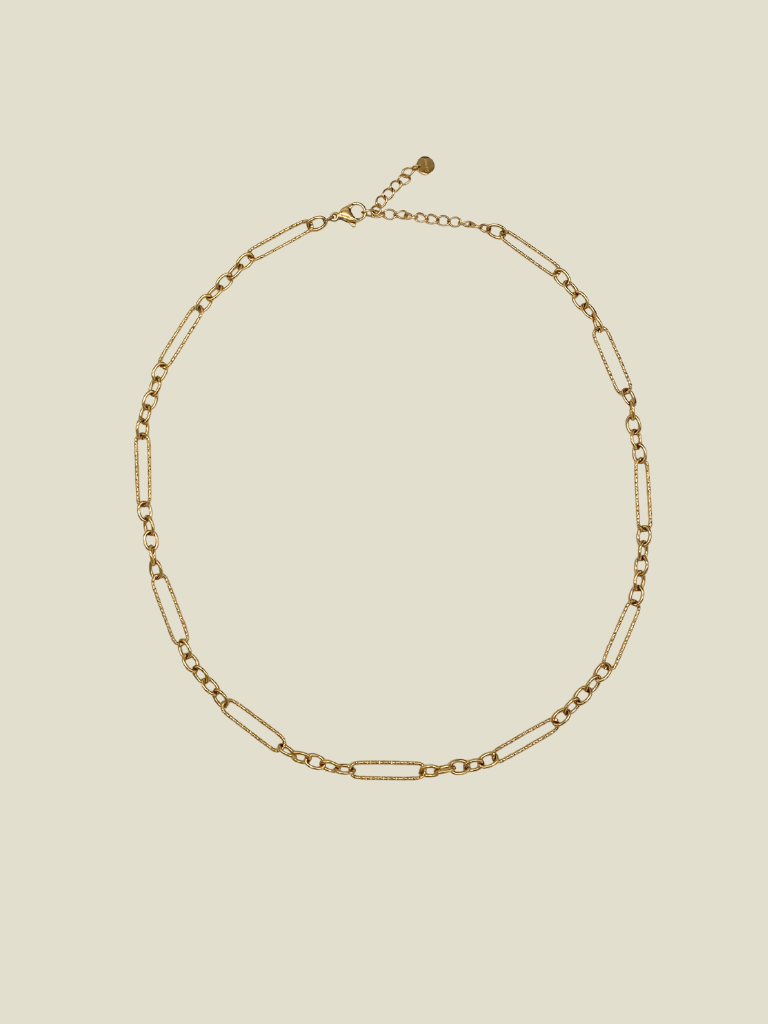 Necklace Chaines Ovals Gold