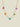 Necklace Colorful Flower Beads