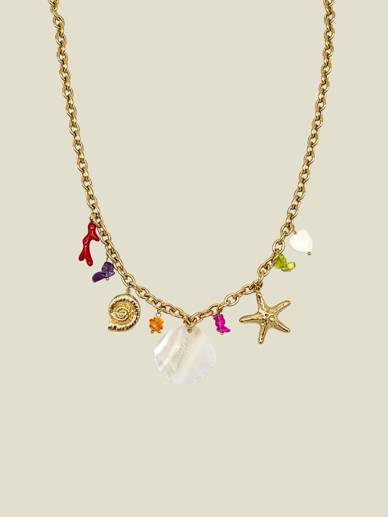 Necklace Coral Reef Gold
