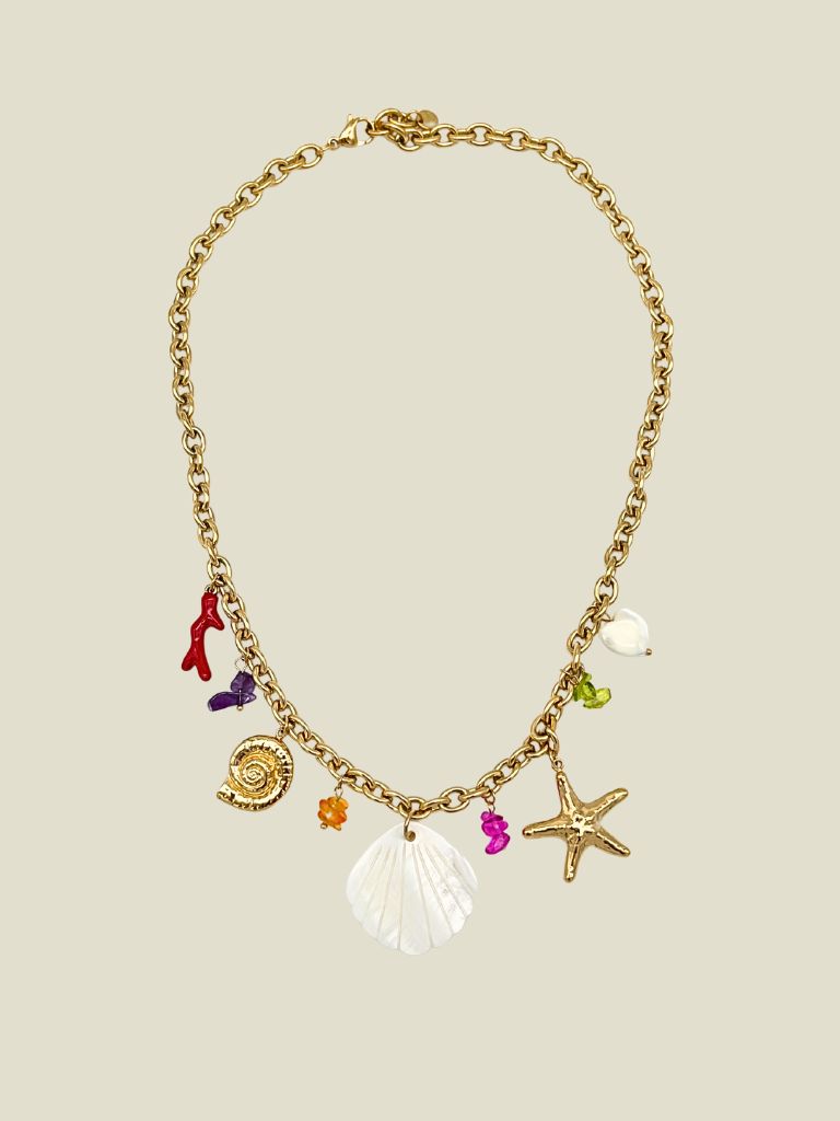 Necklace Coral Reef Gold