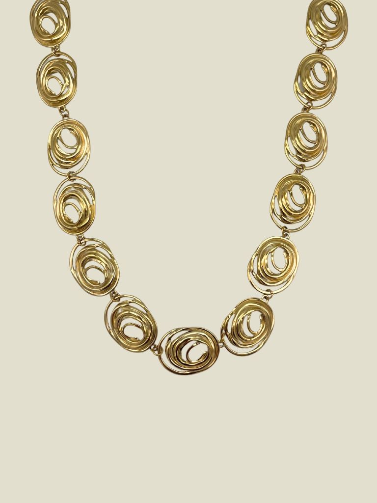 Necklace Inner Circles Gold