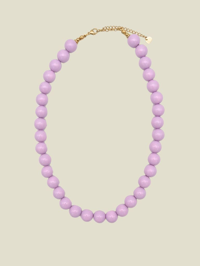 Necklace Lila Beads
