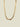 Necklace Long Gold Circles