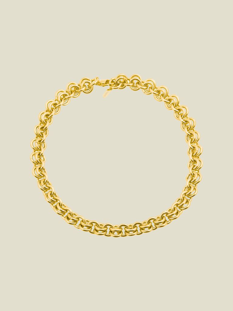 Necklace Malien Gold Plated