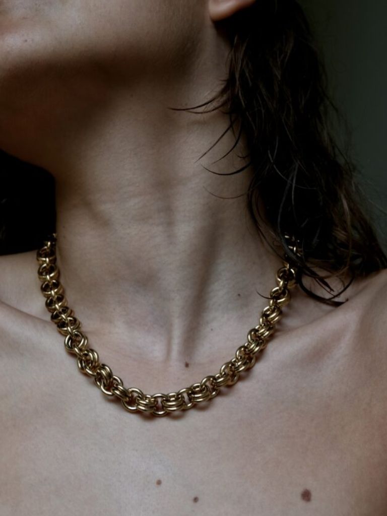 Necklace Malien Gold Plated