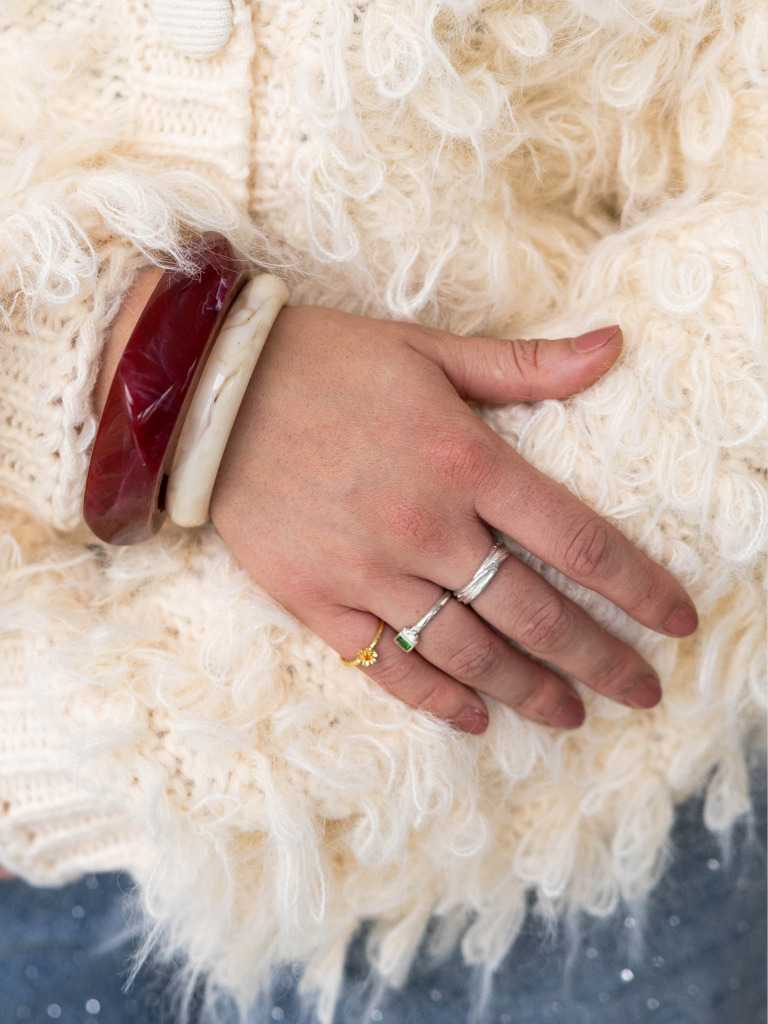 Ring Bold Twisted Silver