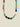 Necklace Multicolor Stones Gold
