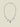 Necklace Round Beads Heart Silver