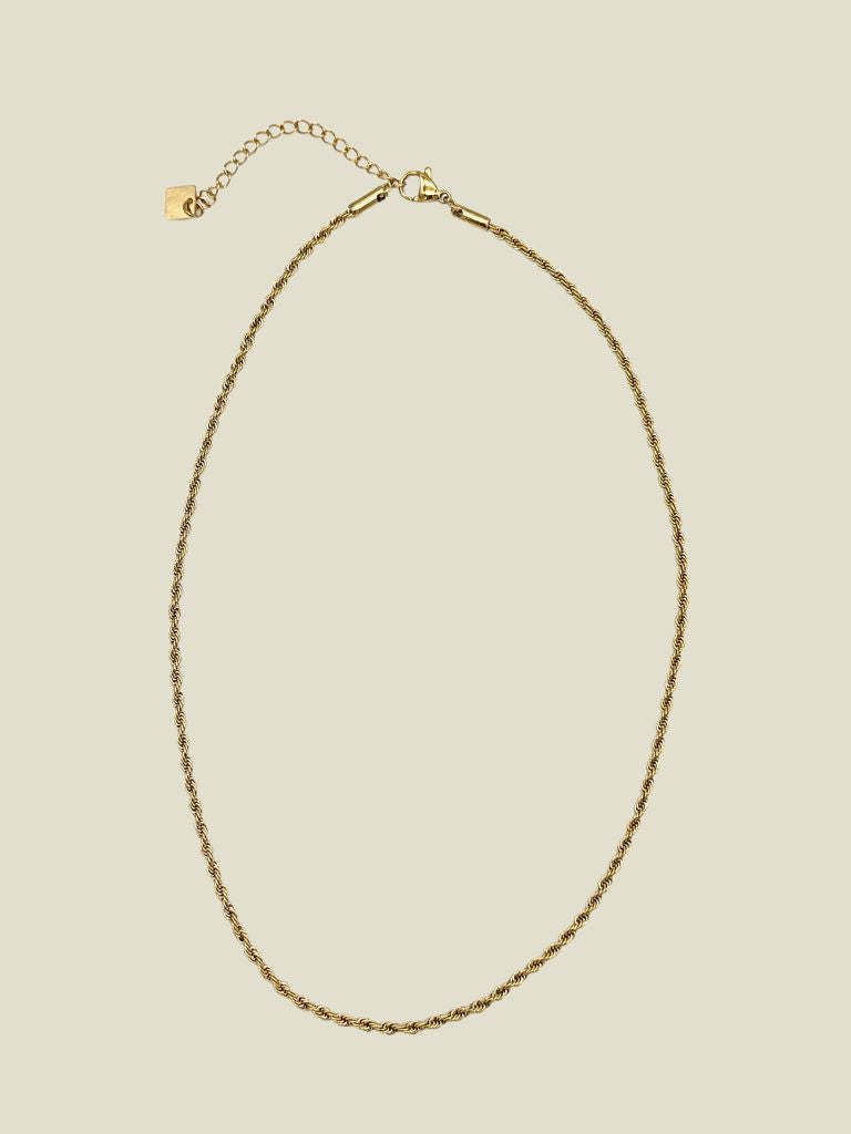 Necklace Small Rope Gold
