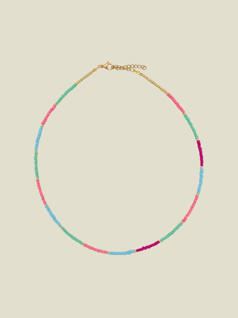 Necklace Spring Beads Gold