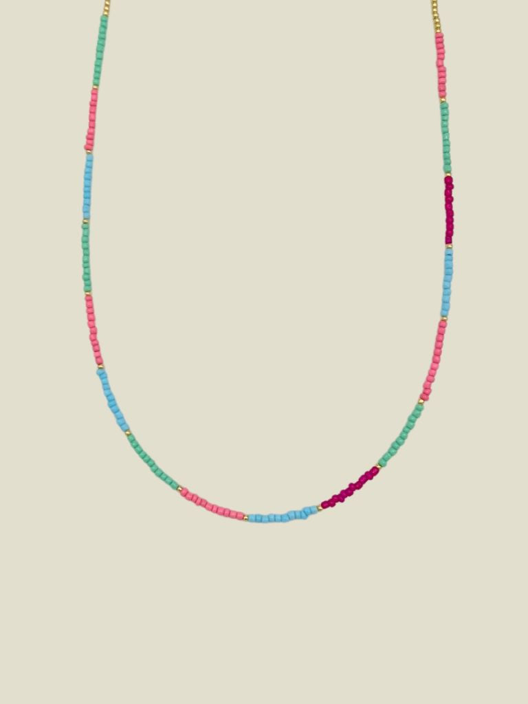Necklace Spring Beads Gold