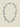 Necklace Stamped Circles Silver