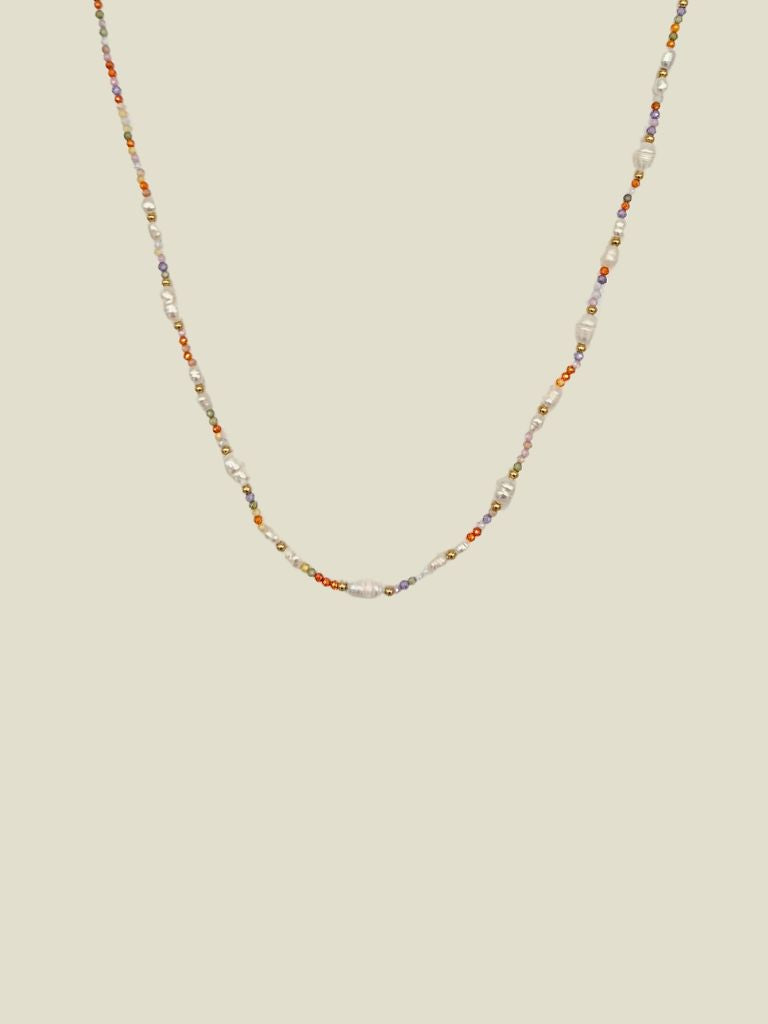 Necklace Summer Beads Pearl