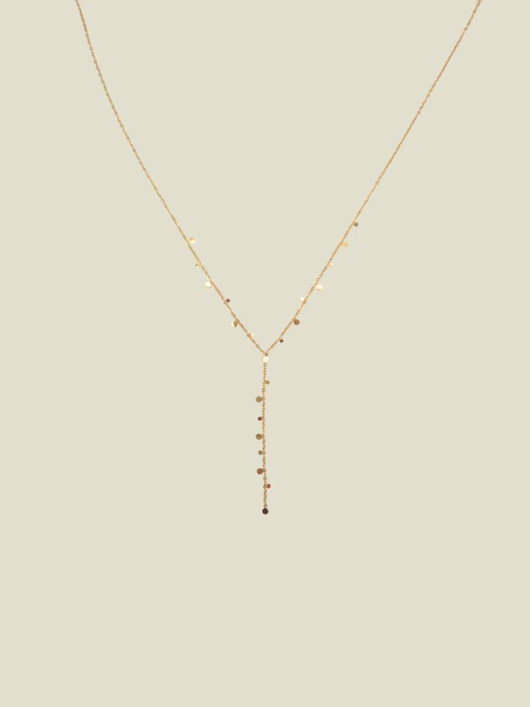 Necklace Tiny Circles Gold