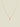 Necklace Tiny Zircon Dandelion Gold