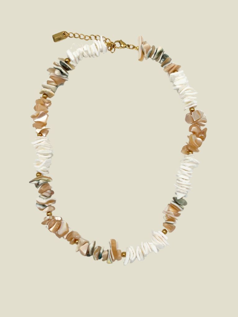Necklace White Coral
