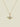 Necklace Zircon Saturn Gold