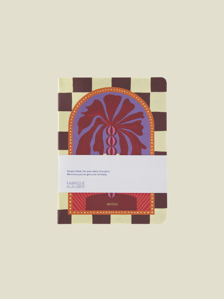Notebook Checkered Palm