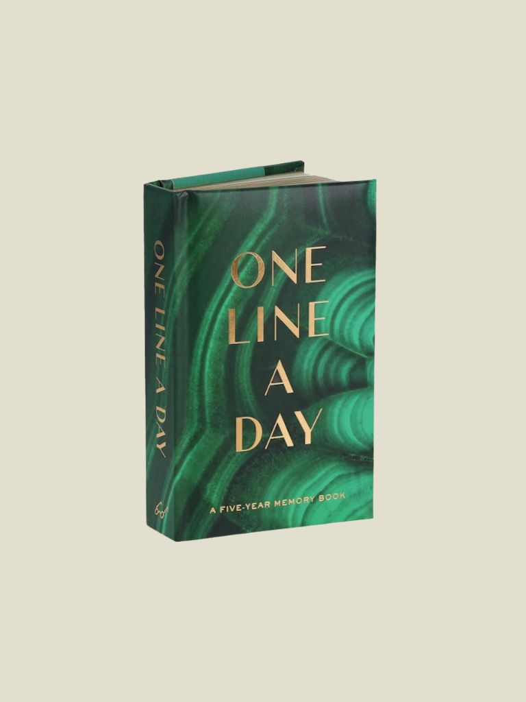 One Line A Day Five Year Memory Green