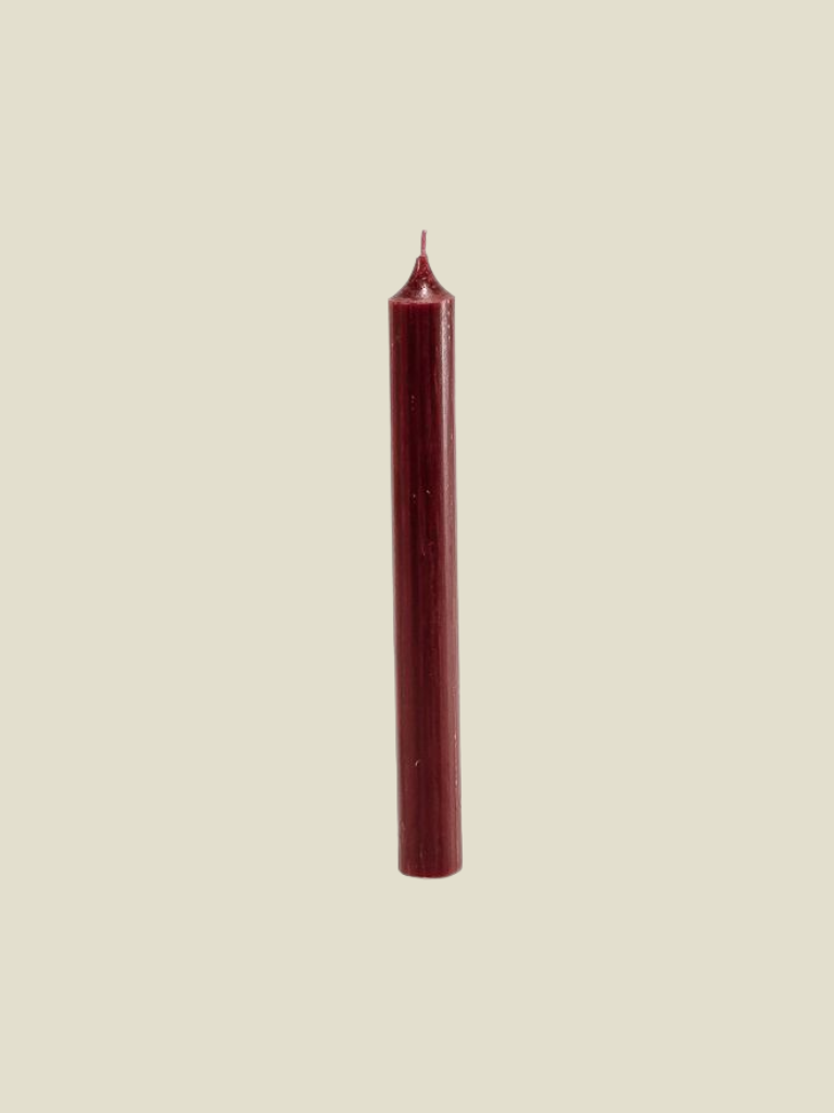 Candle Brand Burgundy