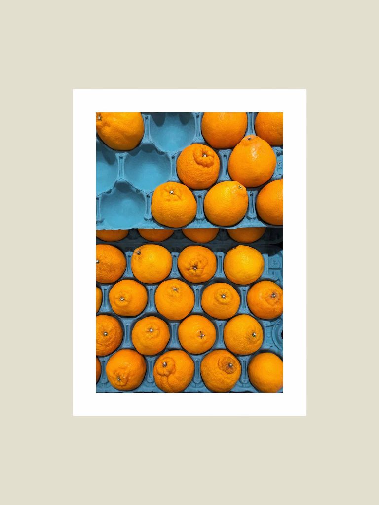 Poster Oranges in Box
