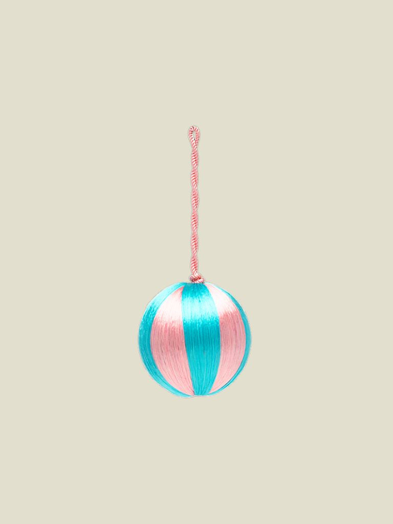 Ornament Corded Sweet Treat Blue Pink