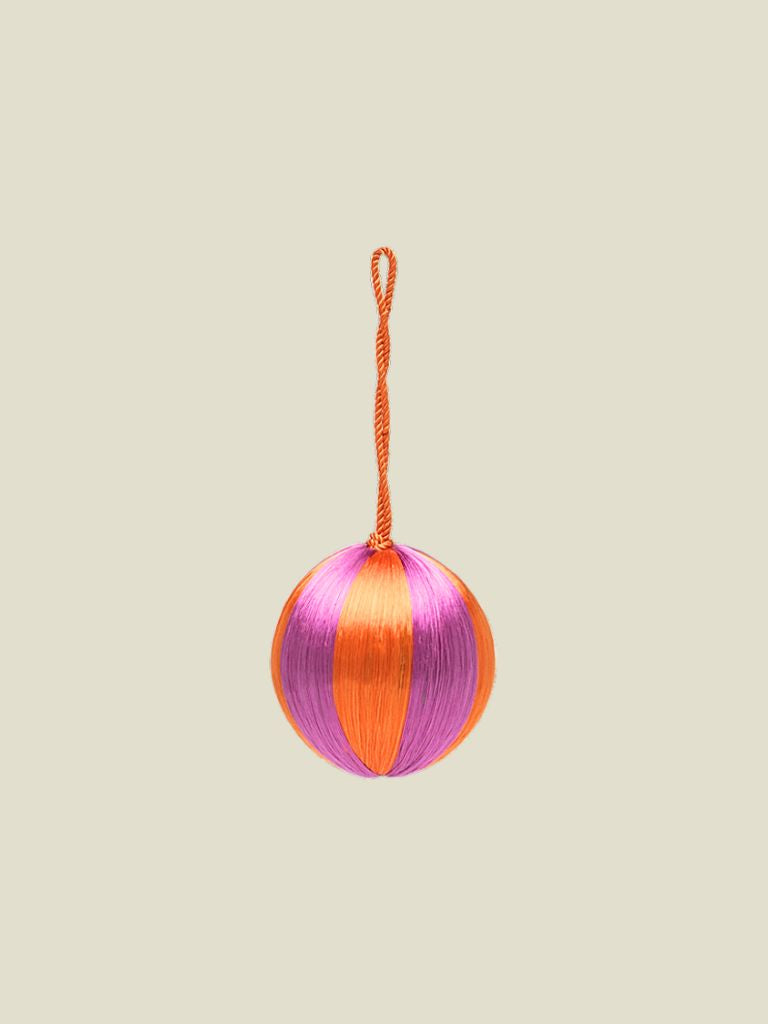 Ornament Corded Sweet Treat Purple Orange