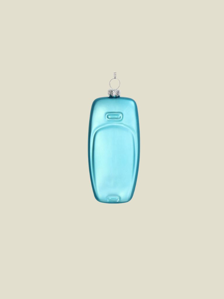 Ornament Mobile Phone Glass Blue