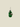 Ornament Watering Can Green