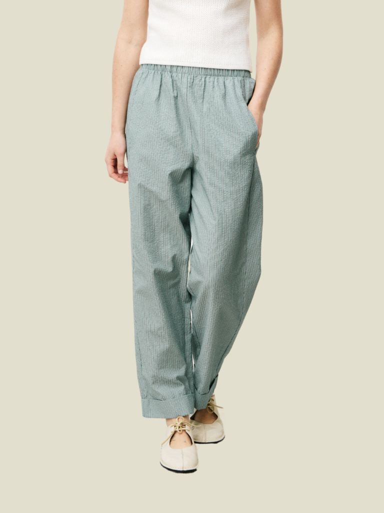Pantalon Ebticem Vert Rivage