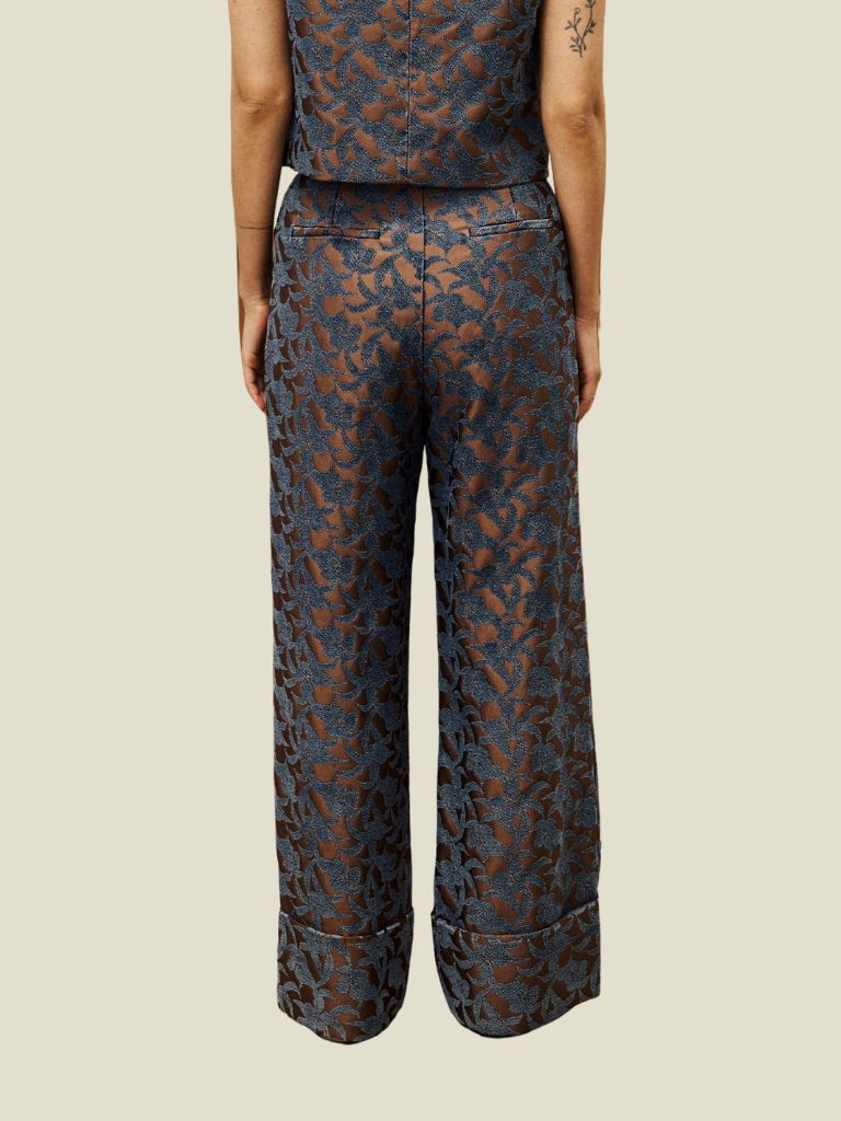 Pantalon Vian Marron Glace