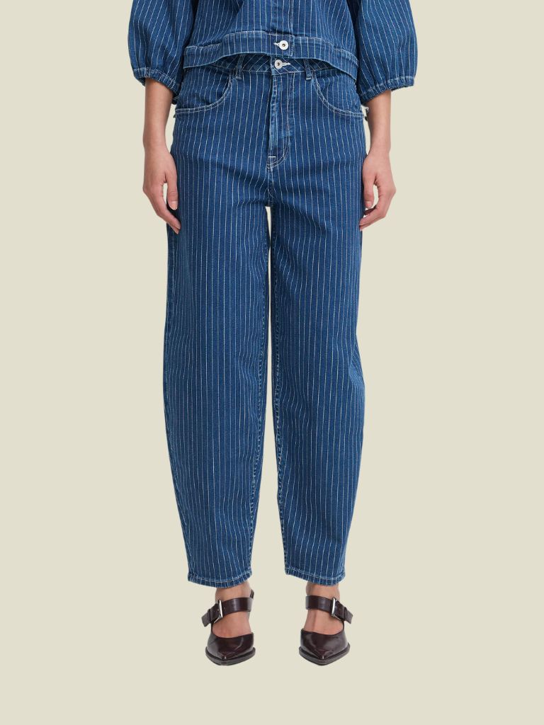 Pants Cilk Medium Blue Stripe