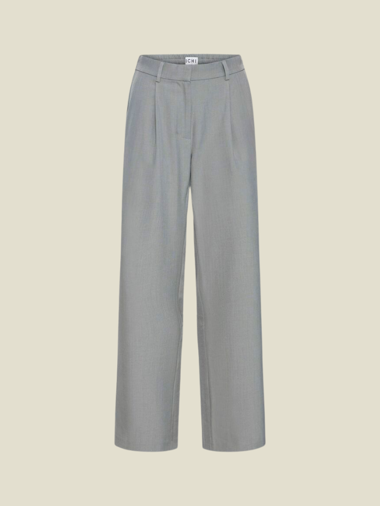 Pants Fava Wide Grey Melange