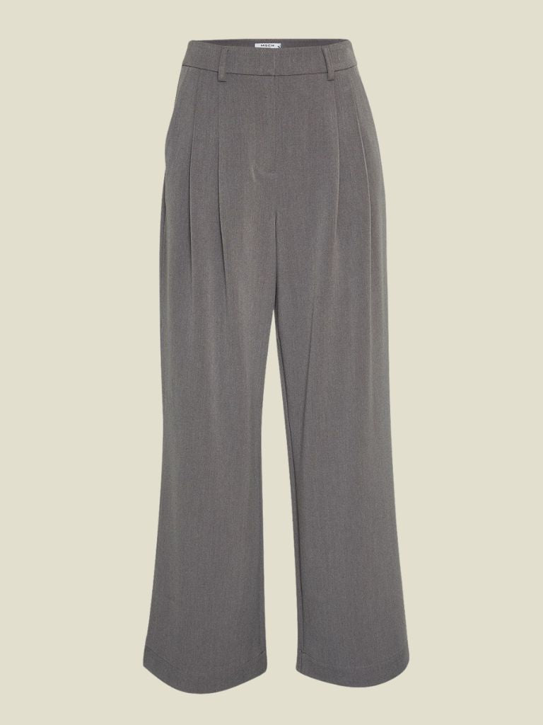 Pants HW Henrika Grey Melange