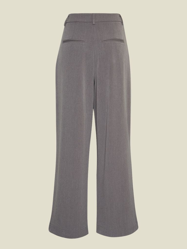 Pants HW Henrika Grey Melange