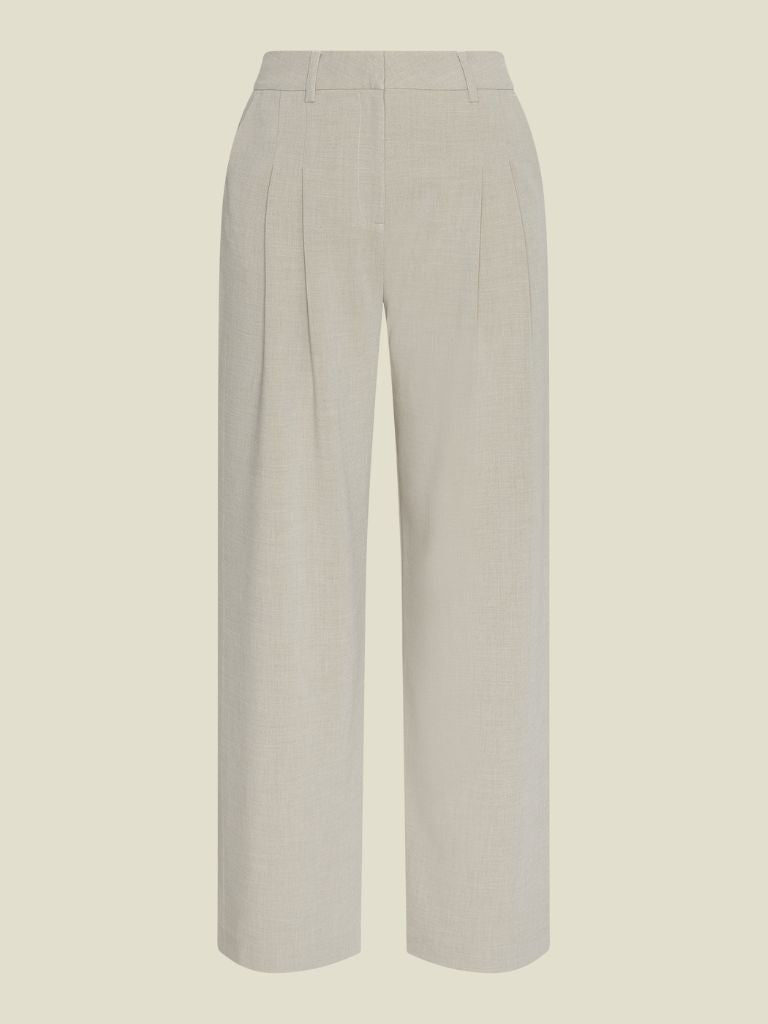 Pants Mirabelle Michelle HW Pleat Peyote