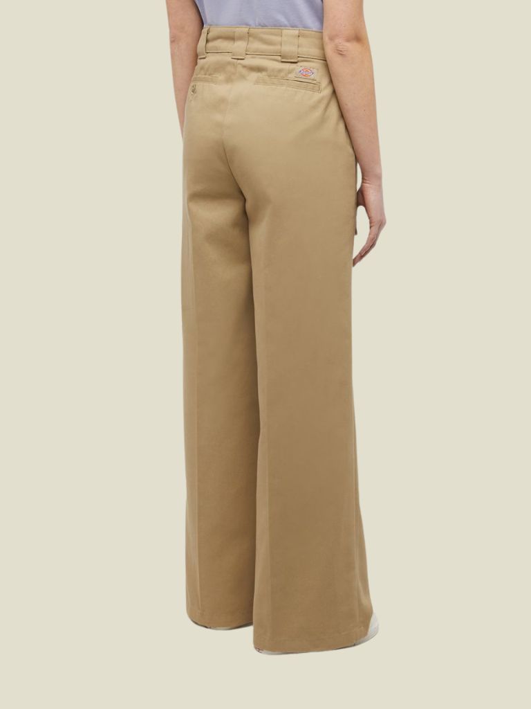 Pants Wide Leg Khaki