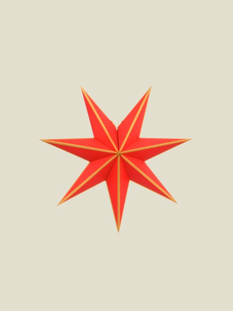 Paper Star Orange