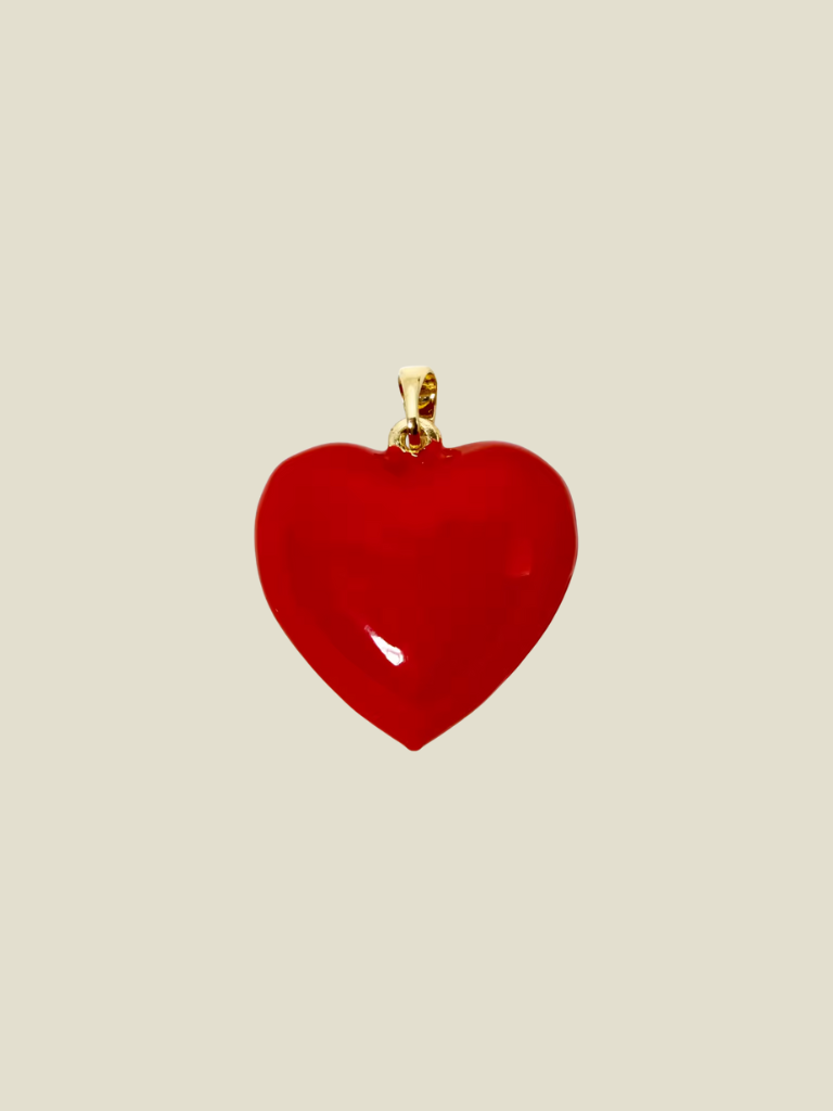 Pendant Big Red Heart