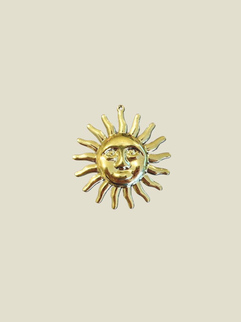 Pendant Big Sunshine Gold