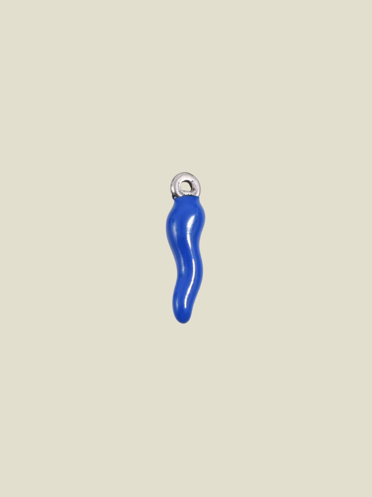 Pendant Tiny Pepper Blue Silver