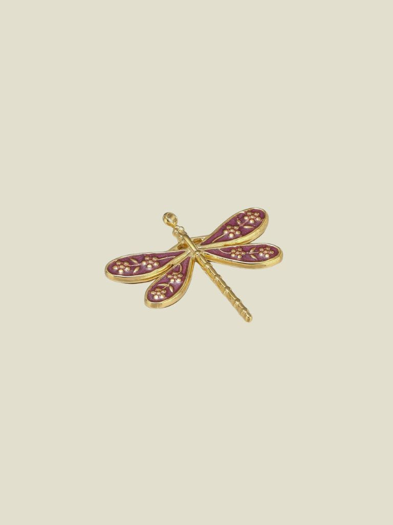 Pendant Dragonfly Purple