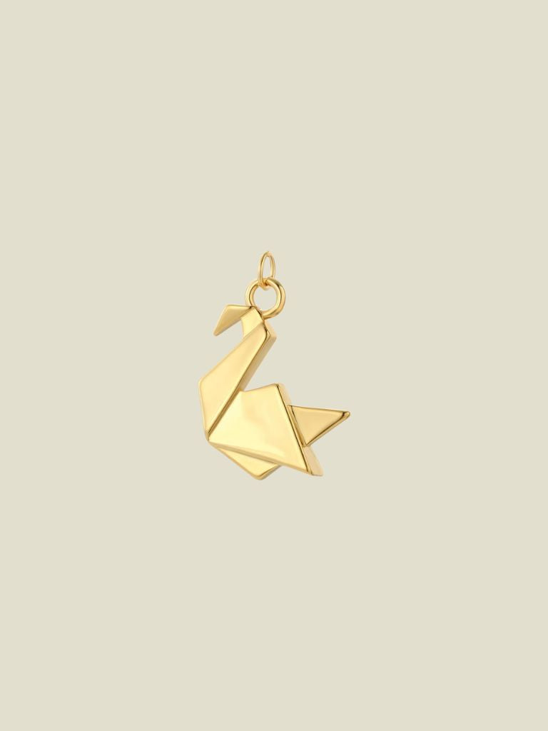 Pendant Golden Swan