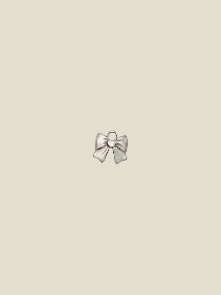Pendant Heart Bow Silver