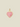Pendant Light Pink Heart Gold