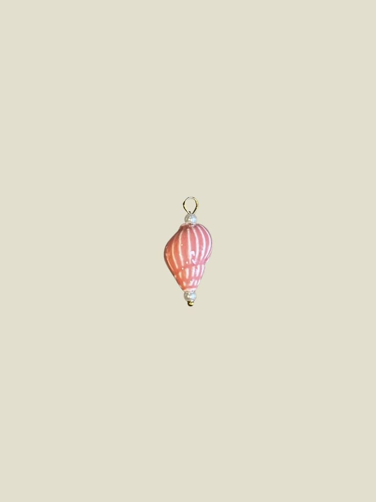 Pendant Pink Shell Pearl Gold