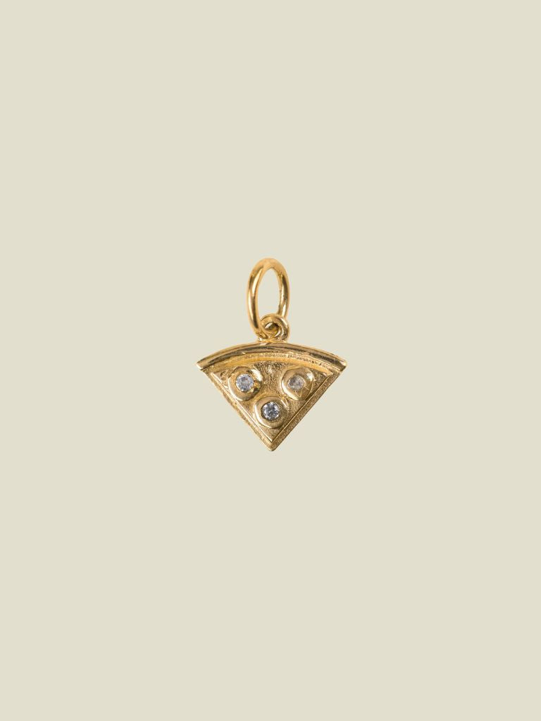 Charm Small Pizza Brass