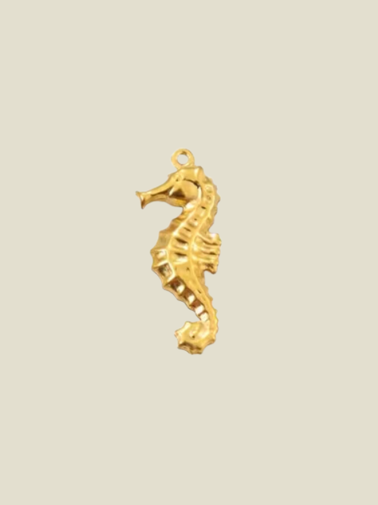 Pendant Tiny Seahorse Gold