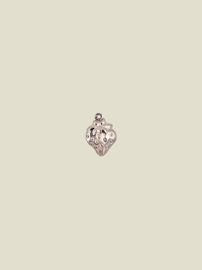 Pendant Tiny Strawberry Silver