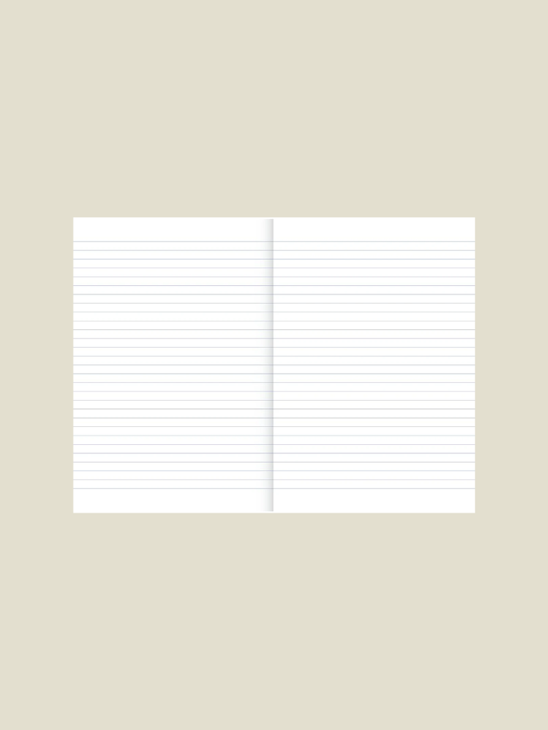 Personal Journal Stripes Burgundy